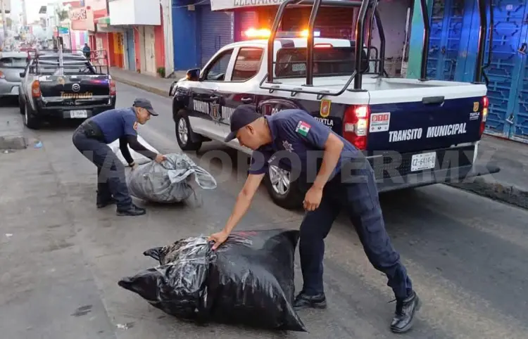 Operativos para retirar objetos son permanentes