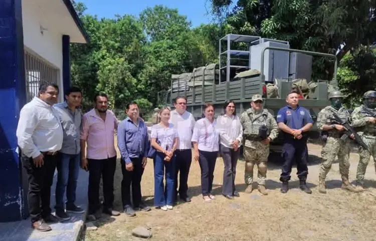 Sedena instala base de operaciones en Mazatán