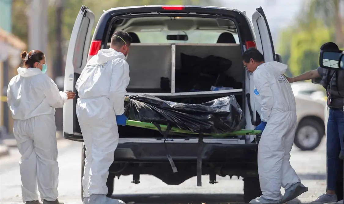 El 9 de febrero se ubicó como el día más violento del mes. Cortesía