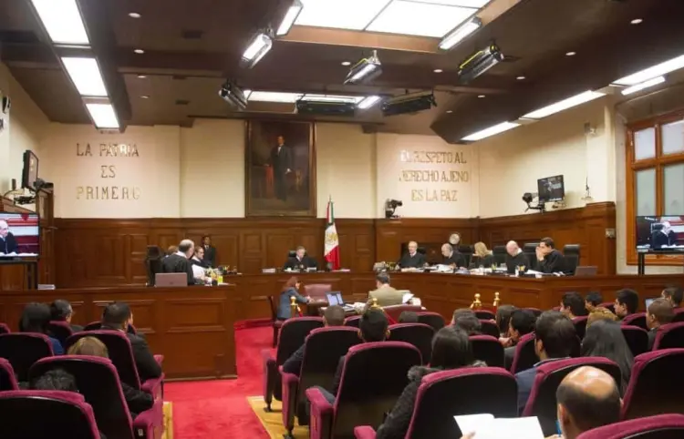 Corte recorta sesiones por reforma judicial