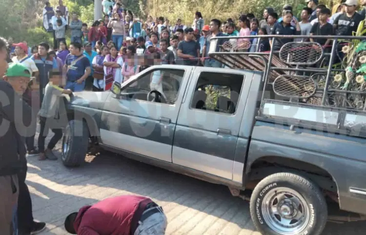 Niño muere atropellado cuando iba a la escuela
