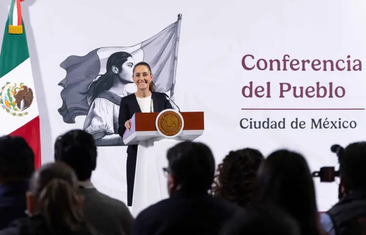 Asamblea en zócalo sigue en pie: Sheinbaum