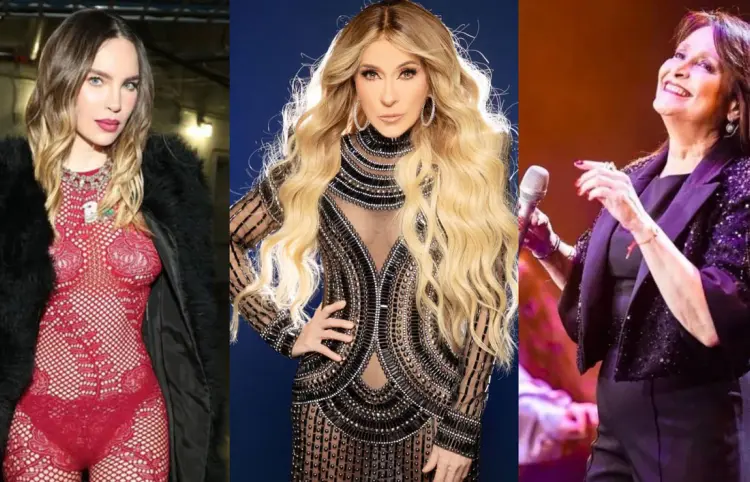 Yuri, Belinda y Daniela Romo al Vive Latino