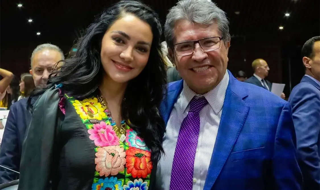 Graban a Monreal negociando contra hijos de AMLO