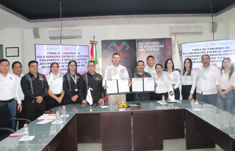 Icheja y Secretaría de Seguridad firman convenio