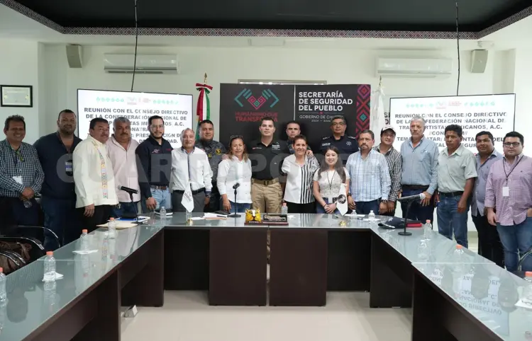 SSP se reúnen con miembros de Conatram