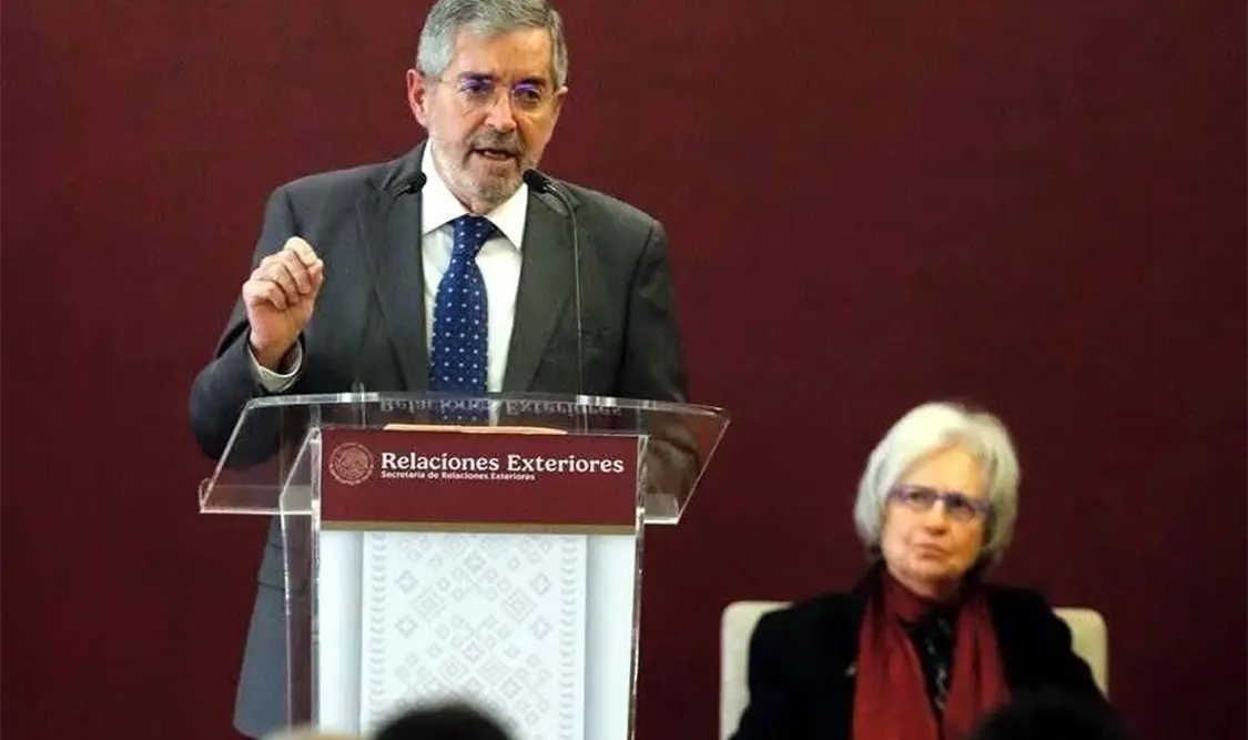 Juan Ramón de la Fuente, titular de la SRE. Cortesía