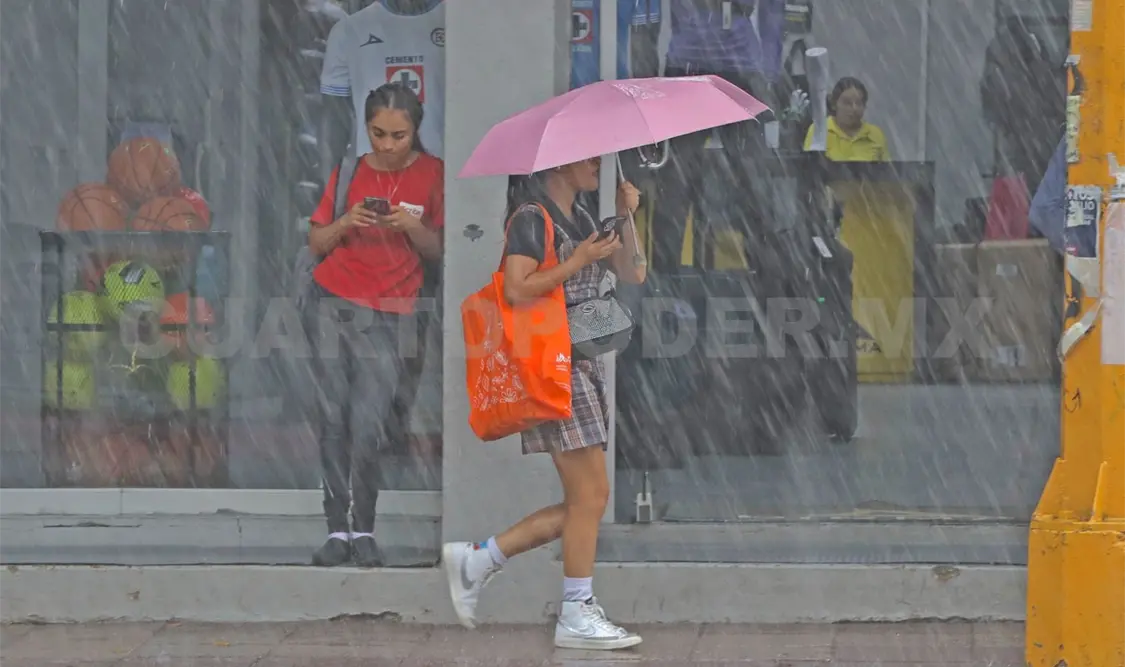 Se esperan precipitaciones en regiones del norte de la entidad. Carlos López / CP