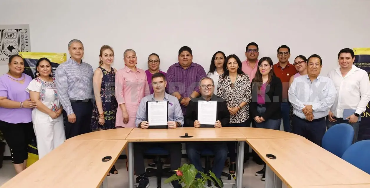 Entre los principales puntos de este convenio se encuentra la organización de cursos y talleres sobre emprendimiento y desarrollo empresarial. CP