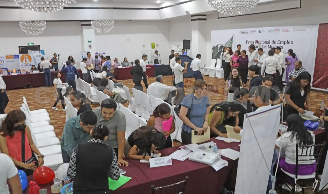 Comitán y Tapachula serán las próximas ciudades en las que se presentará esta feria del empleo. Carlos López / CP