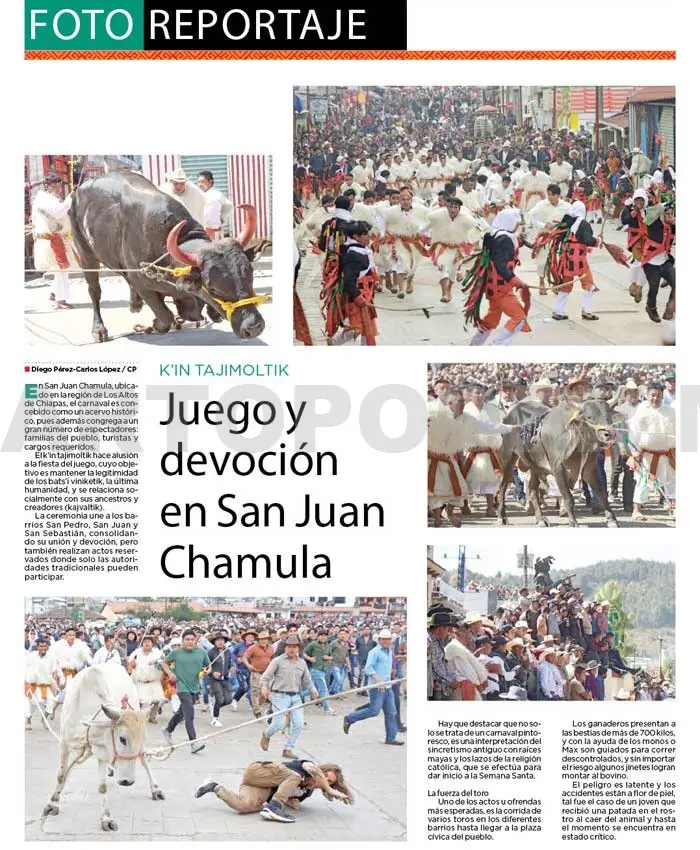 Juego y devoción en San Juan Chamula