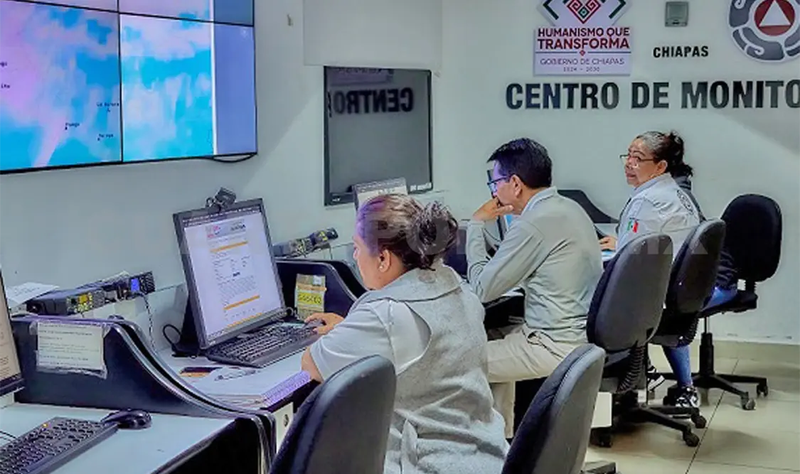 Mantienen una estrecha vigilancia sobre este hecho. Cortesía