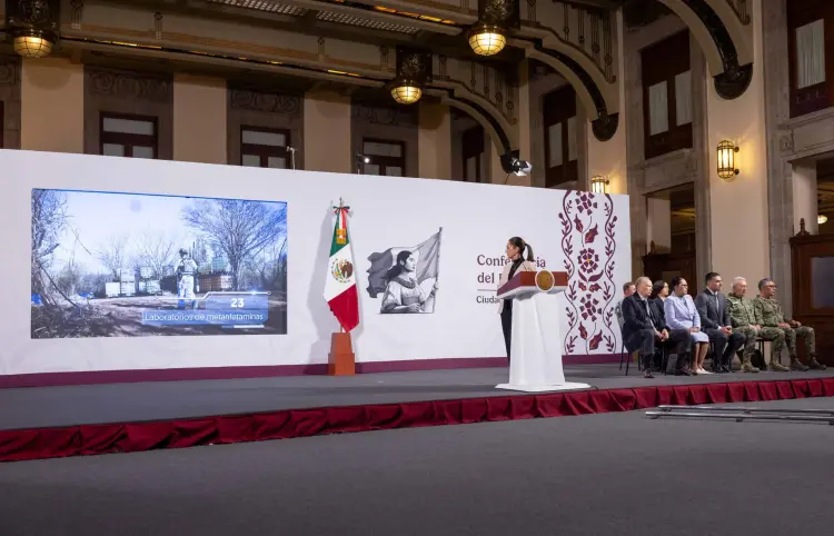 Sheinbaum destaca caída del 15 % en homicidios dolosos