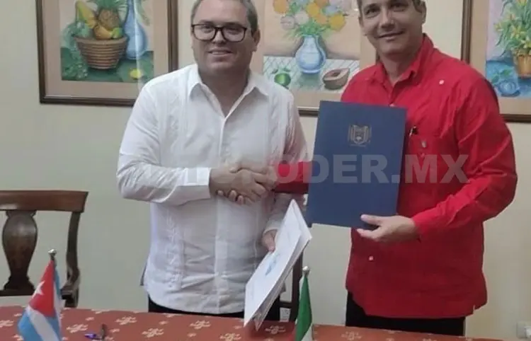 Firma Unach convenio con Universidad Marta Abreu
