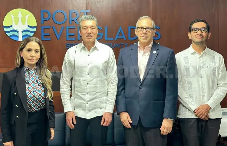 Escandón busca fortalecer conectividad marítima