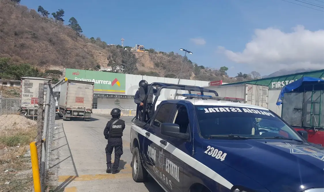 Garantizan seguridad para tiendas en Frontera Comalapa y Motozintla