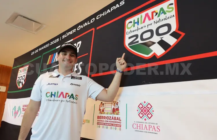 Paulo, a la conquista del Súper Óvalo Chiapas