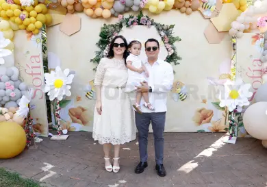 Sofía recibió la bendición de Dios