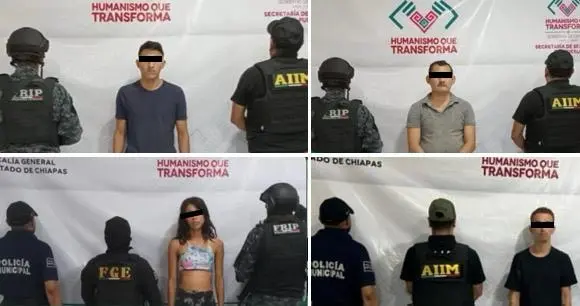 Aprehenden a cuatro presuntos responsables del delito de homicidio calificado: FGE