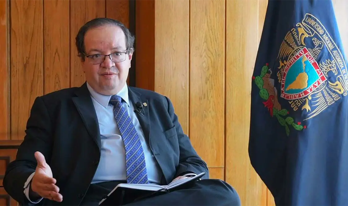 Leonardo Lomelí Vanegas, rector de la UNAM. Cortesía