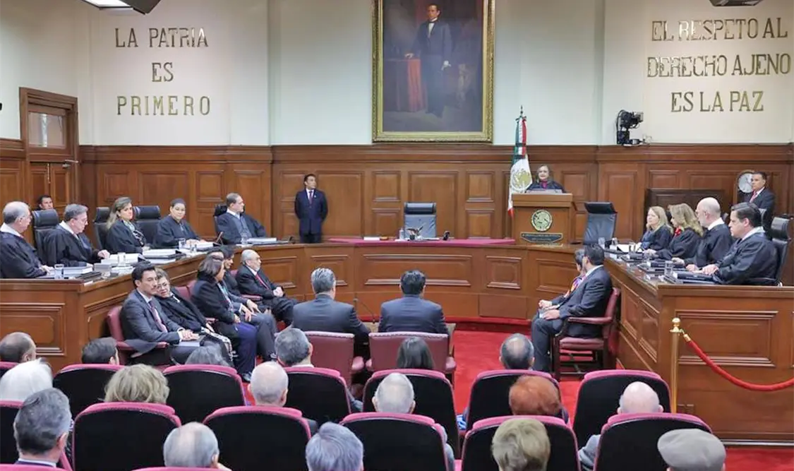 La SCJN es el máximo tribunal constitucional del país emanado de la Constitución de 1824. Cortesía