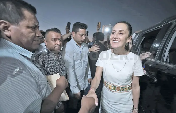 Pacta Sheinbaum recibir a los líderes de la CNTE