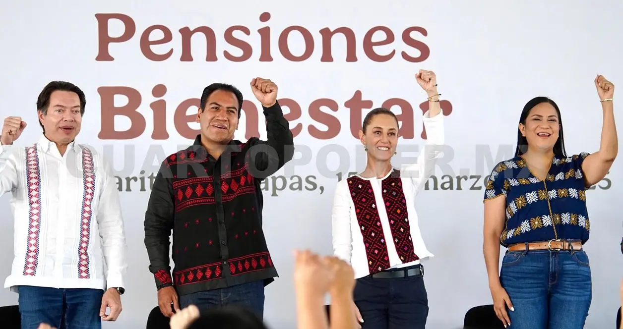 La presidenta Claudia Sheinbaum Pardo resaltó la labor que el gobernador Eduardo Ramírez está realizando. Cortesía