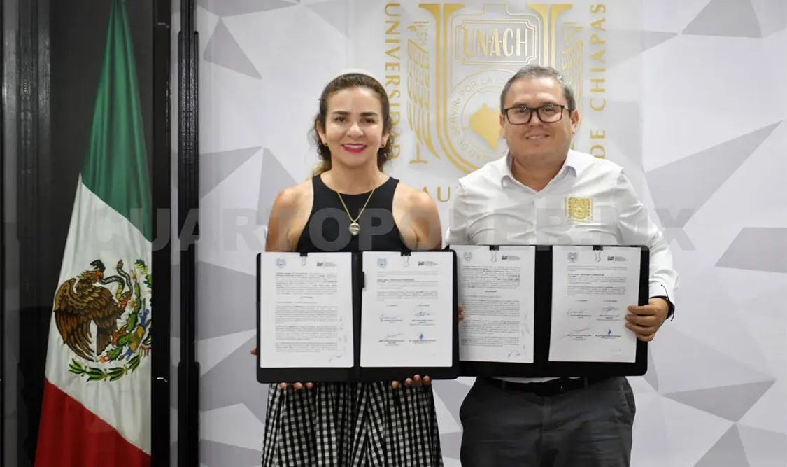 Unach e IAP firman convenio