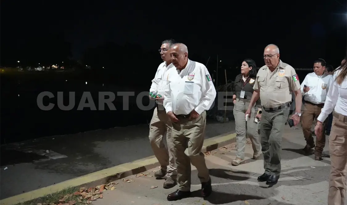Verifican pasos migratorios en la Frontera Sur