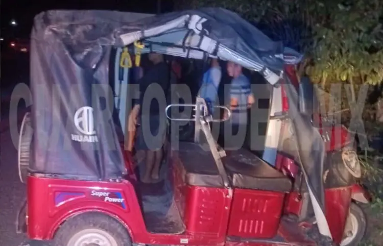 Accidente de Tuc-Tuc deja un deceso en carretera