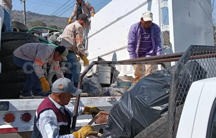 Recolectan más de 70 toneladas de cacharros