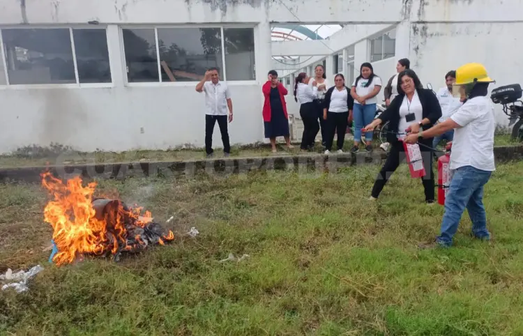 Aplican Guía de Respuesta en Caso de Emergencia