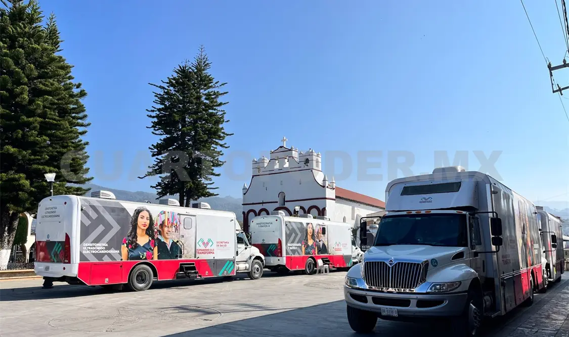 Convoy de la Salud llega a Teopisca