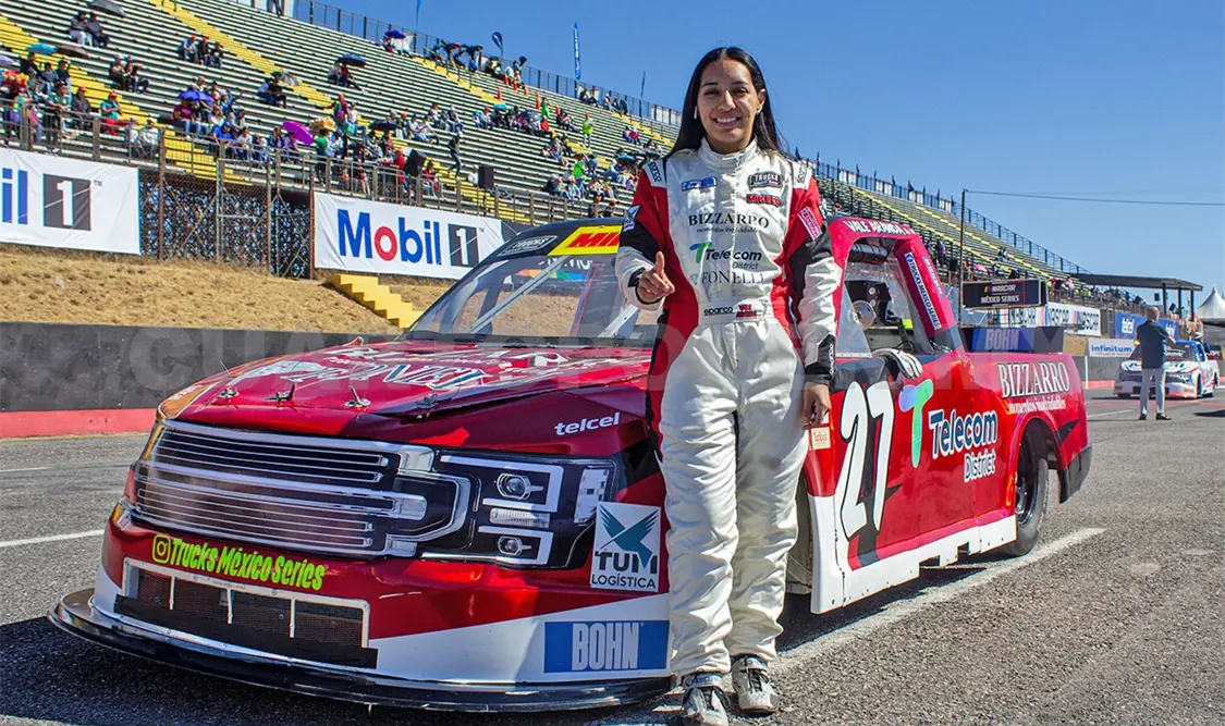 Aranda, lista para brillar en el Súper Óvalo Chiapas