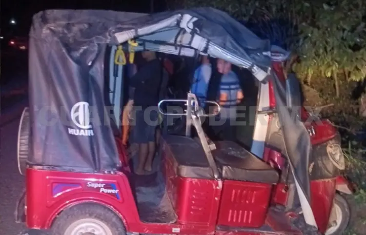 Accidente de Tuc-Tuc deja un deceso en carretera