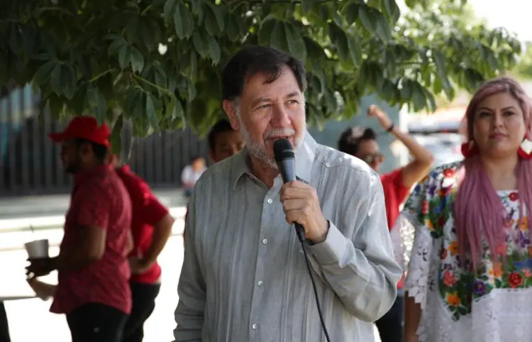 Noroña acusa "campañón" en su contra