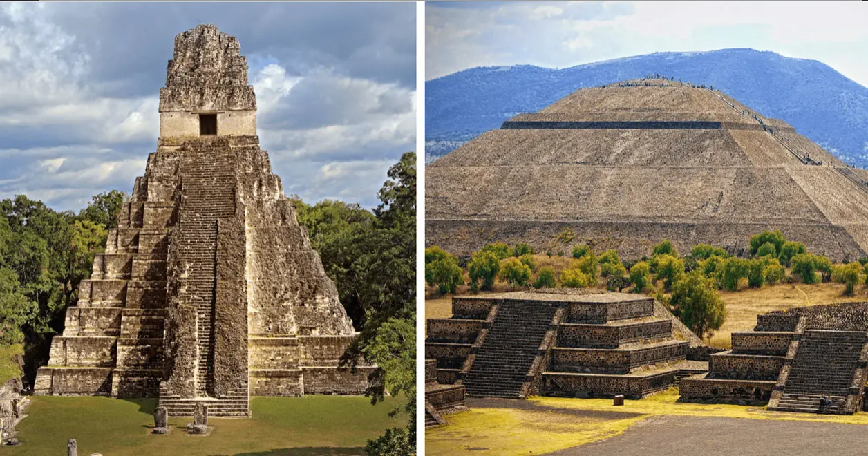 Conexiones entre Teotihuacán y área maya