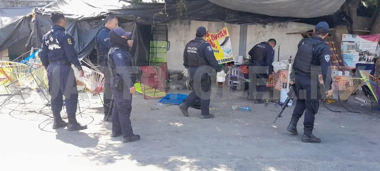 Le disparan por amenazar con un machete