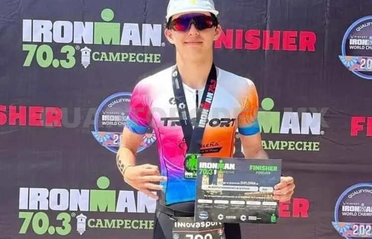 Alberto Fernández brilla en el Ironman 2025