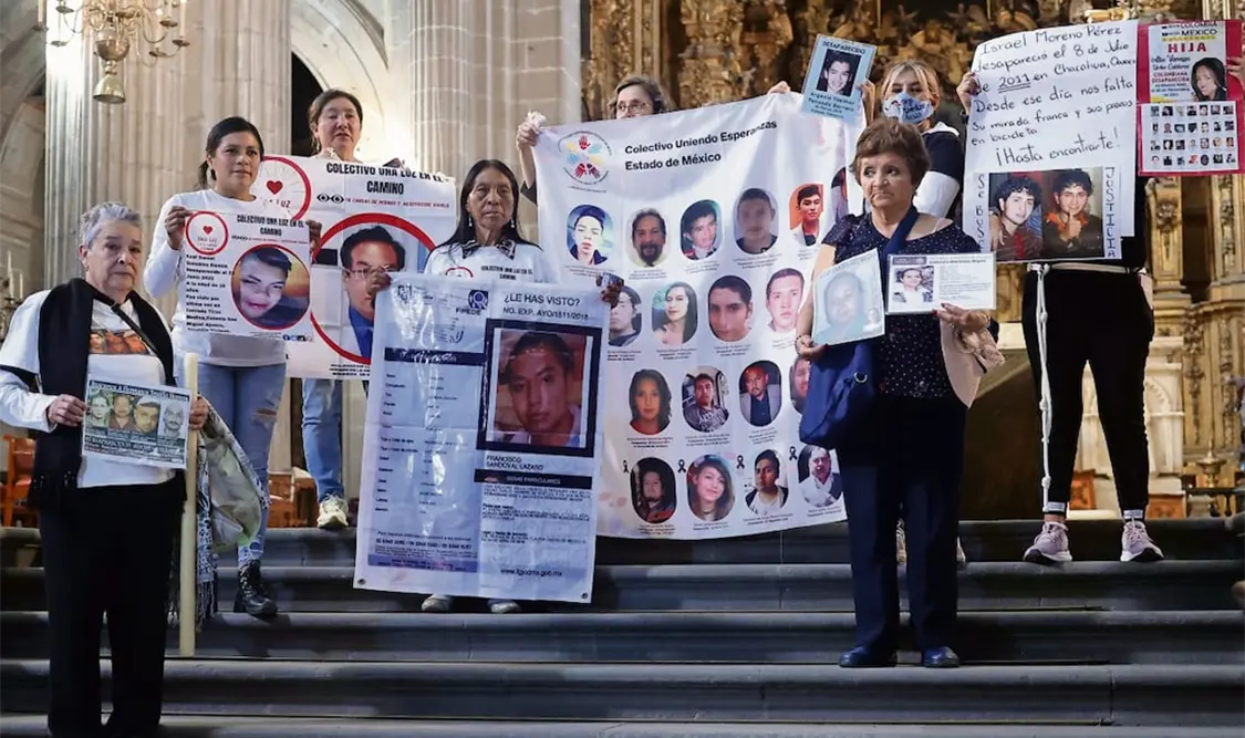 Familias de desaparecidos enfrentan indiferencia