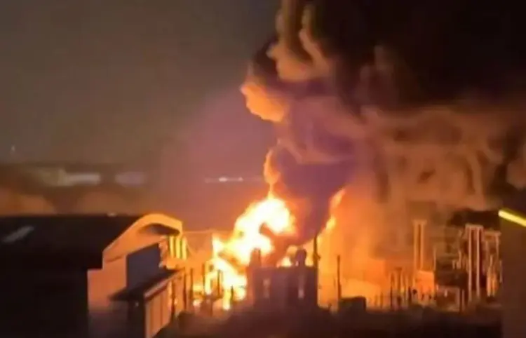 Incendio paraliza aeropuerto