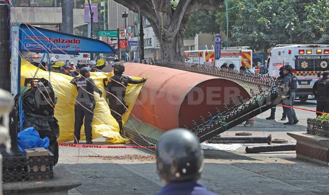 Corrosión causó desplome de estructura: FGE