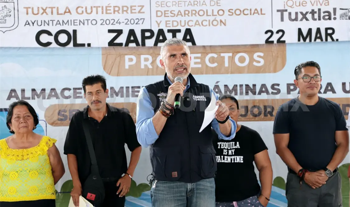 El objetivo del Plan Tuxtla 4T es garantizar espacios seguros. Cortesía