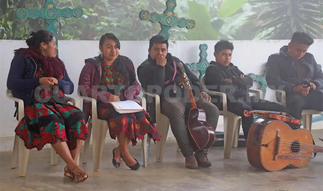 La organización civil Las Abejas expresó su respeto a las madres buscadoras por el caso Teuchitlán, Jalisco. Cortesía