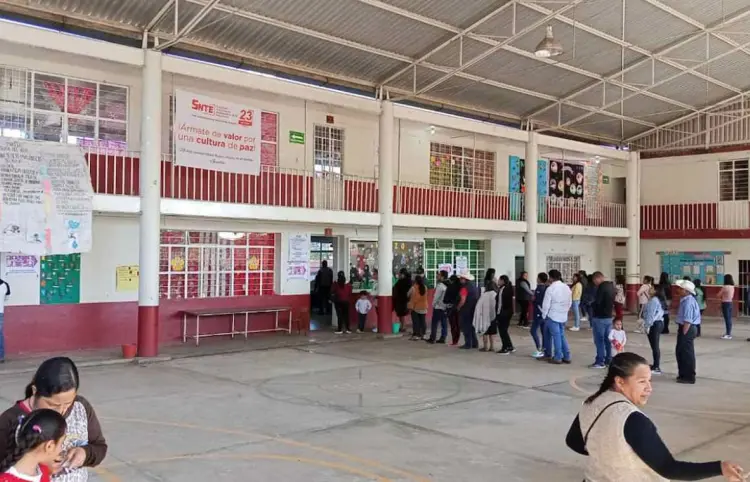 INE supervisa jornada electoral