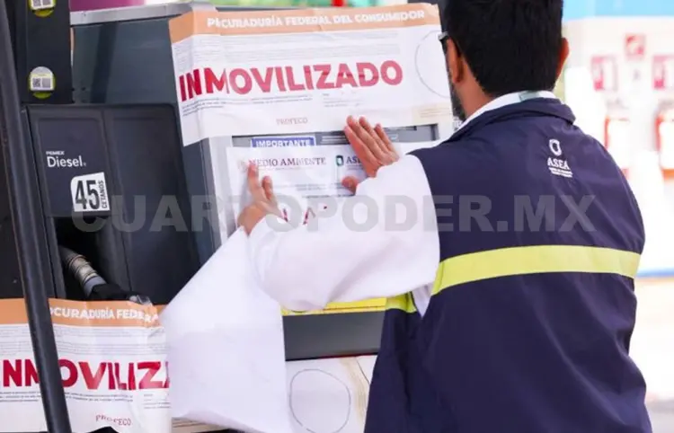 Clausuran cuatro estaciones de servicio en Chiapas