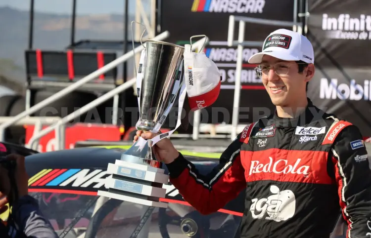 Alex de Alba gana la 2ª Fecha Nascar