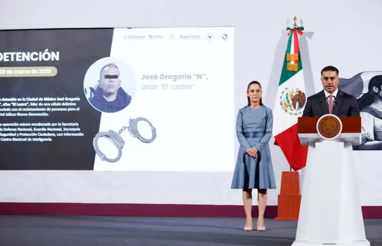 El Lastra reclutaba por redes sociales: Harfuch
