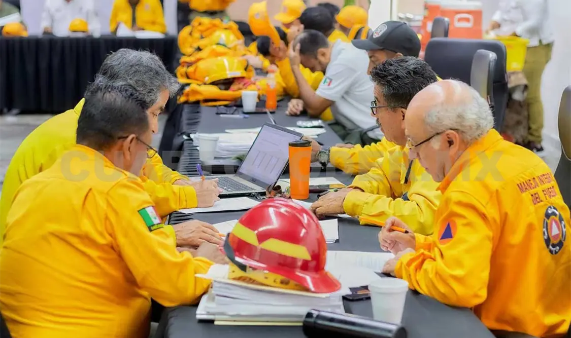 Refuerzan capacitación en atención de incendios