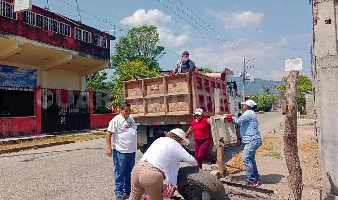 Intensifican trabajos de descacharrización